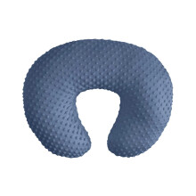 Newborns Baby Breastfeeding Pillowcase Soft Breathable Cover Pillow Sleeve Protector Nursing Slipcover Navy Blue