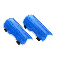 Kids Blue Soccer Shin Guards Padded Knee Protectors, 17.5x7.5cm
