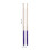 3 Pairs 5A Maple Drumsticks Non Slip Handle Oval Tip 40.6cm 2