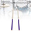 3 Pairs 5A Maple Drumsticks Non Slip Handle Oval Tip 40.6cm 5
