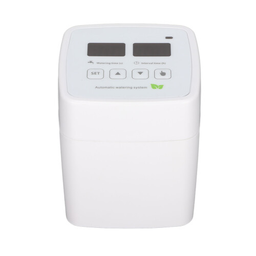 Self Watering System For Indoor Plants With Programmable Timer, Automatic Drip Irrigation Kit Featuring Dual Pumps And Adjustable Flow Control 2