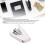 Effortless Portable Desktop Stapler A4 2-20 Sheets Ergonomic White 6