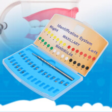 21 Stück Selbstligierende orthodontische Brackets Roth 0,022" mit Haken