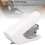 Effortless Portable Desktop Stapler A4 2-20 Sheets Ergonomic White 8