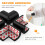(Black) Baby Proofing Corner Guards, 16 Pack Pre-Taped Table Corner Protector for Baby 4