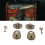 Vintage Bear Vorhängeschloss-Hasp-Schnappverschluss-Set – Bronze 4