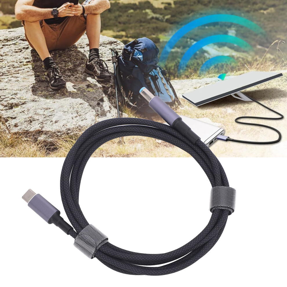 Rectangular Satellite Type C To Dc Power Cable 140W 1.8M 8161364214204