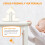 (White) Baby Proofing Corner Guards, 16 Pack Pre-Taped Table Corner Protector for Baby 2