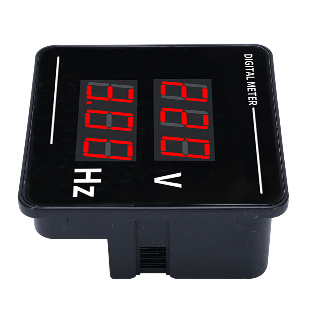 Digital Ac Volt & Frequency Meter 50-500V 10.0-99.9Hz Led Panel 5061364212589