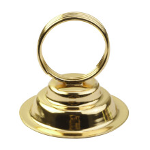 Set of 12 Elegant Place Cards Stands Holders-gold Tower base 2
