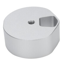 Satellite Dish Tripod Clamp Adapter 1/4 3/8 Inch Threaded for Camping RV Travel