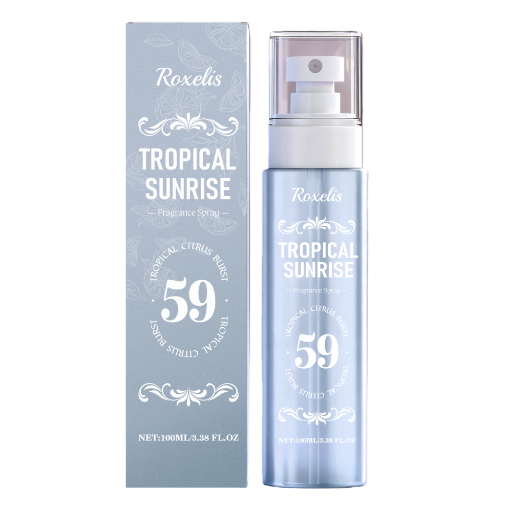 Citrus Tropical Delight, Fresh Natural Delicate Scent, Portable Daily