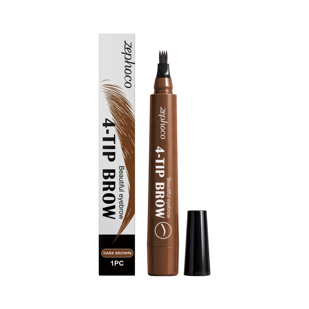 Dark/Brown Four-Prong Eyebrow Pencil Daily Eyebrow Shaping