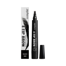 Black Four-Prong Eyebrow Pencil