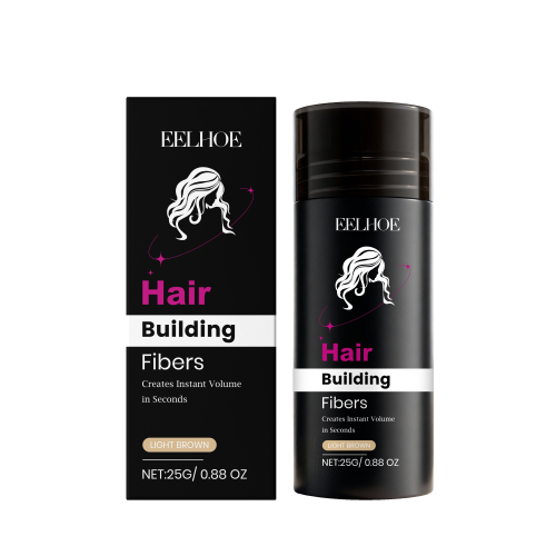 Hellbraunes Keratin-Haarfärbepulver