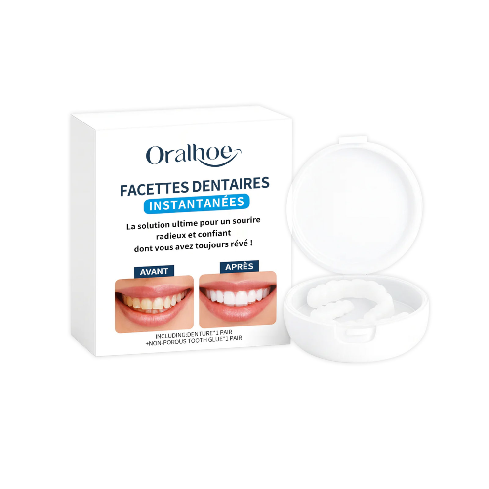 Adjustable Snap-On Dentures Comfortable Smile Enhancement
