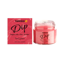 Roter Nagellack-Pulver mit 3D-Effekt & langanhaltendem Glanz