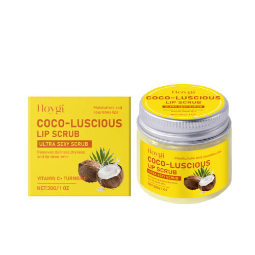 Kurkuma-Lippenpeeling feuchtigkeitsspendend, peelend, aufhellend