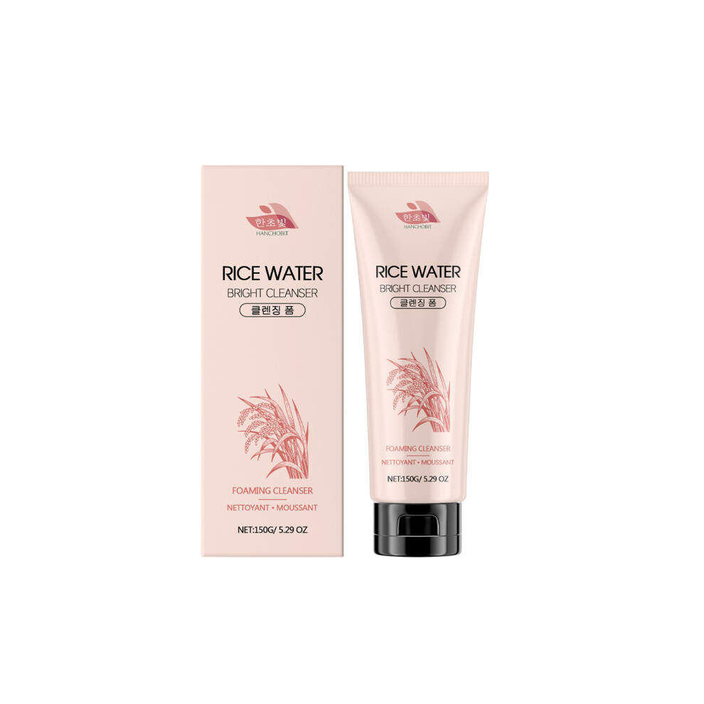 Rice Water Foam Cleanser - Deep Pore Cleansing & Moisture