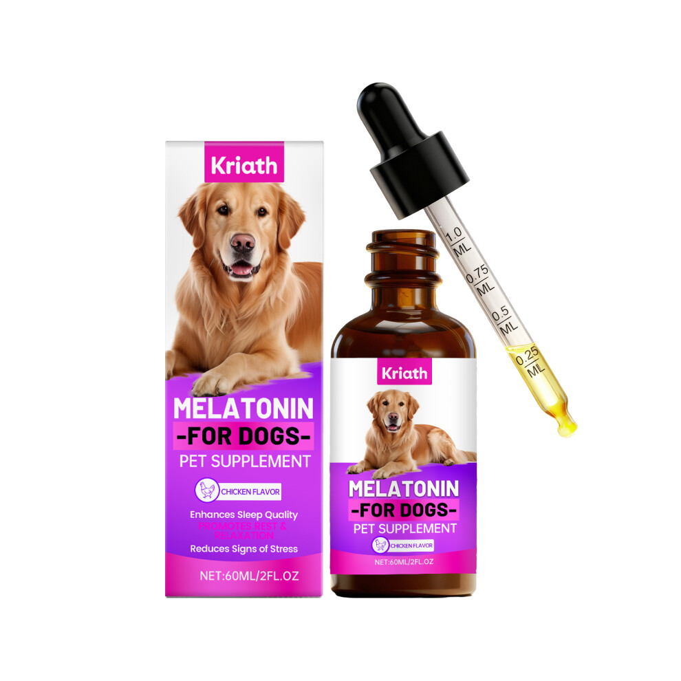 Dog Sleep Drops, Mild Ingredients, Supports Sleep, Daily Supplement