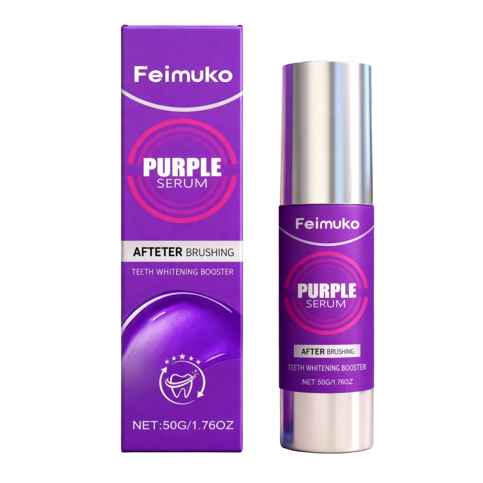 Purple Toothpaste: Gently Cleanses, Brightens & Freshens Teeth