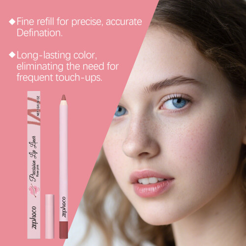 Rosa Lippenstift-Line: Lang haltbar, wasserfest 2