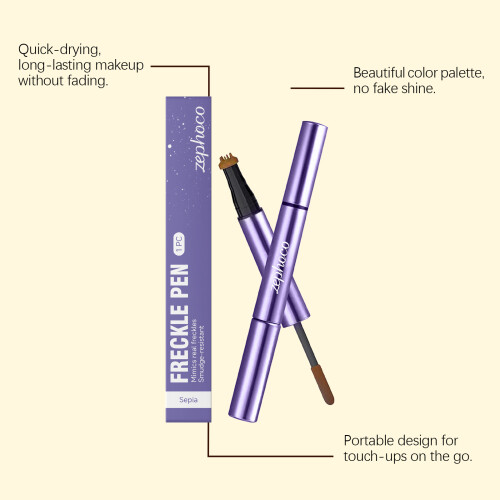 Brauner Natur-Freckle-Stift 2