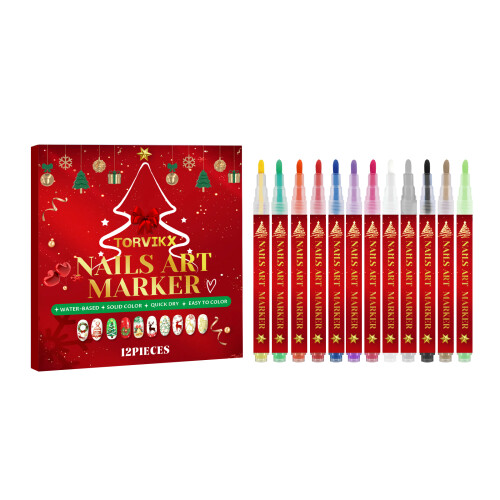Weihnachts-Nail-Art-Pen Feinspitze, einfache Heimnutzung
