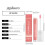 Nude Pink Moisturizing Sparkling Lip Gloss - Brightens & Plumps 8