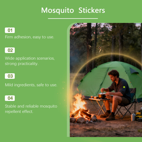 Daily Mosquito Repellent Patches for Clothes, Strollers 2
