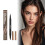 Black 2-in-1 Eyebrow Pencil - Natural Shape, Smudge-Proof 2