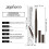 Grey Two-In-One Eyebrow Pencil: Smooth, Natural Shape, Smudge-Proof 9