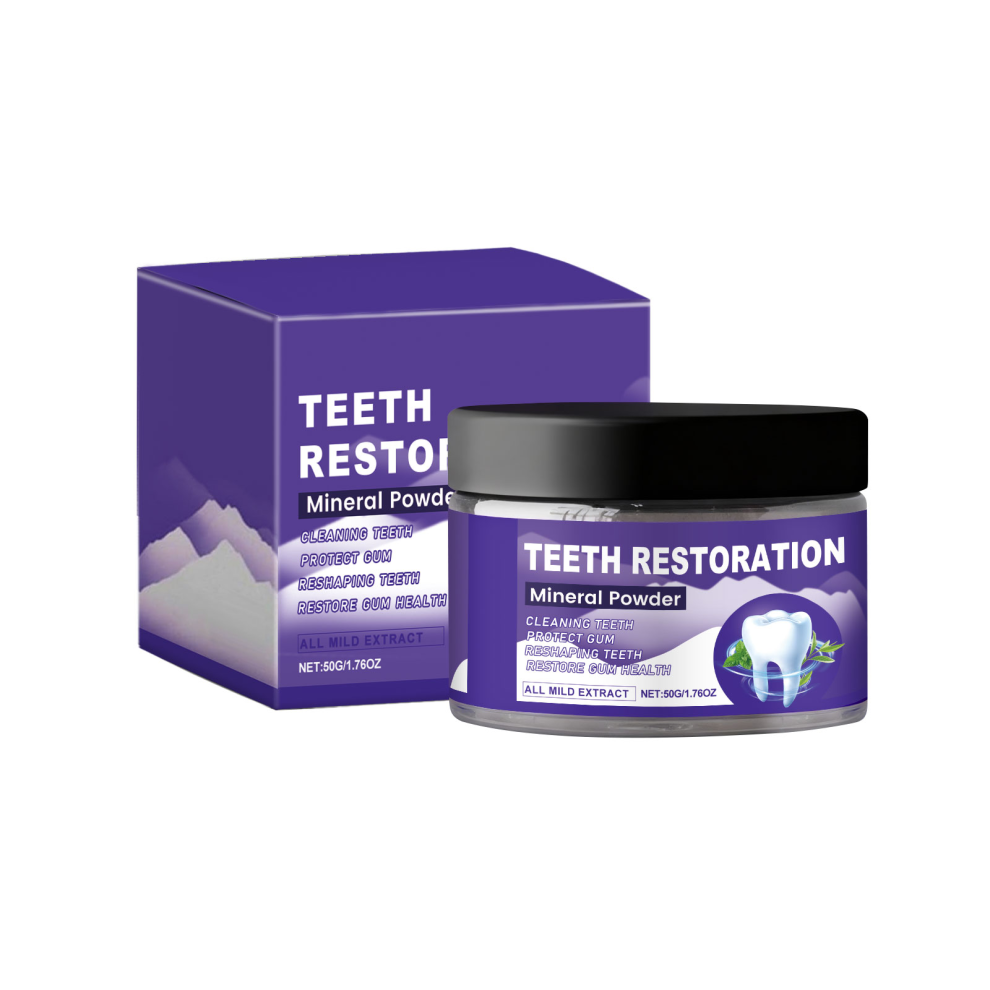 Oral Care Tooth Powder for Daily Teeth Cleaning & Fresh Breath