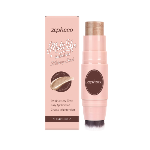 Champagner-Gold Make-up-Stick: Rosiger 3D-Effekt, für Anfänger