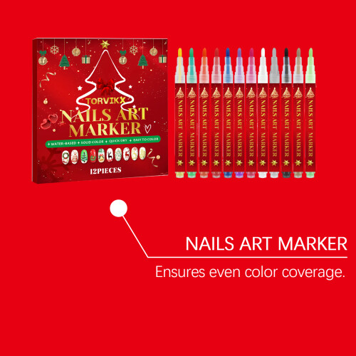 Weihnachts-Nail-Art-Pen Feinspitze, einfache Heimnutzung 2