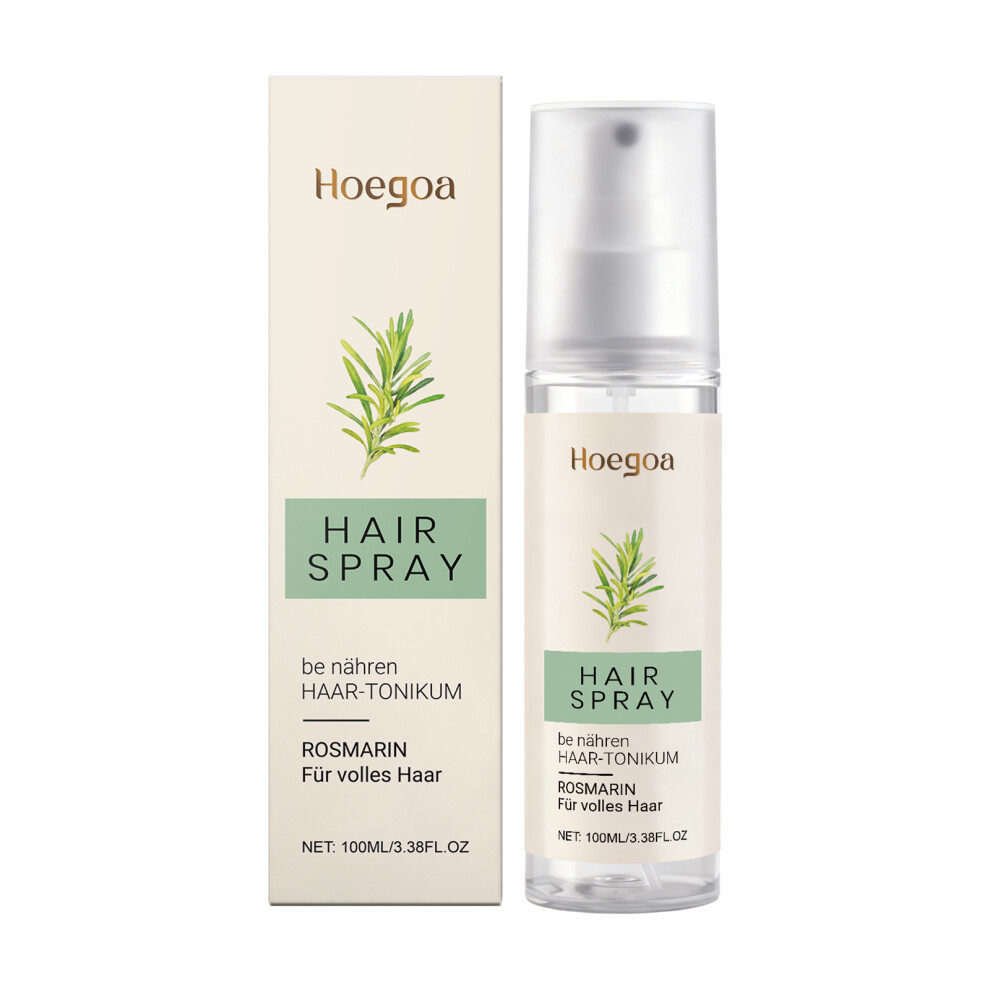 Rosemary Hair Spray for Voluminous, Lustrous Hair
