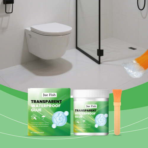 Jue Fish Waterproof Coating: Transparent, No Marks, Non-Yellowing 1