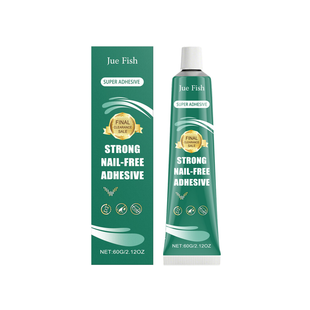 Jue Fish Nail-Free Adhesive Quick-Dry Multi-Surface 422037623784