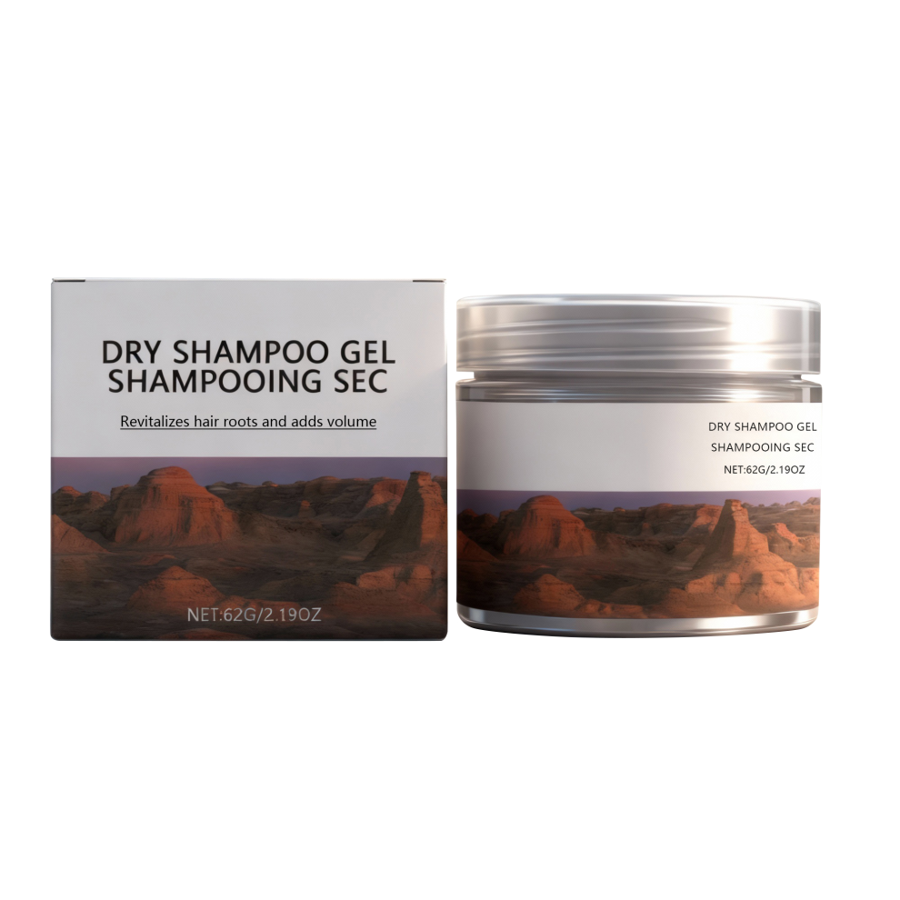 Voluminous Leave-In Dry Hair Gel Refreshing Non-Sticky Lustrous Hair