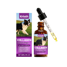 Dog Collagen Drops for Skin, Hair & Joints, Easily Absorbed