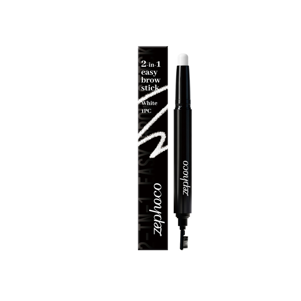 Dual-Head Natural 3D Smooth Eyebrow Pencil