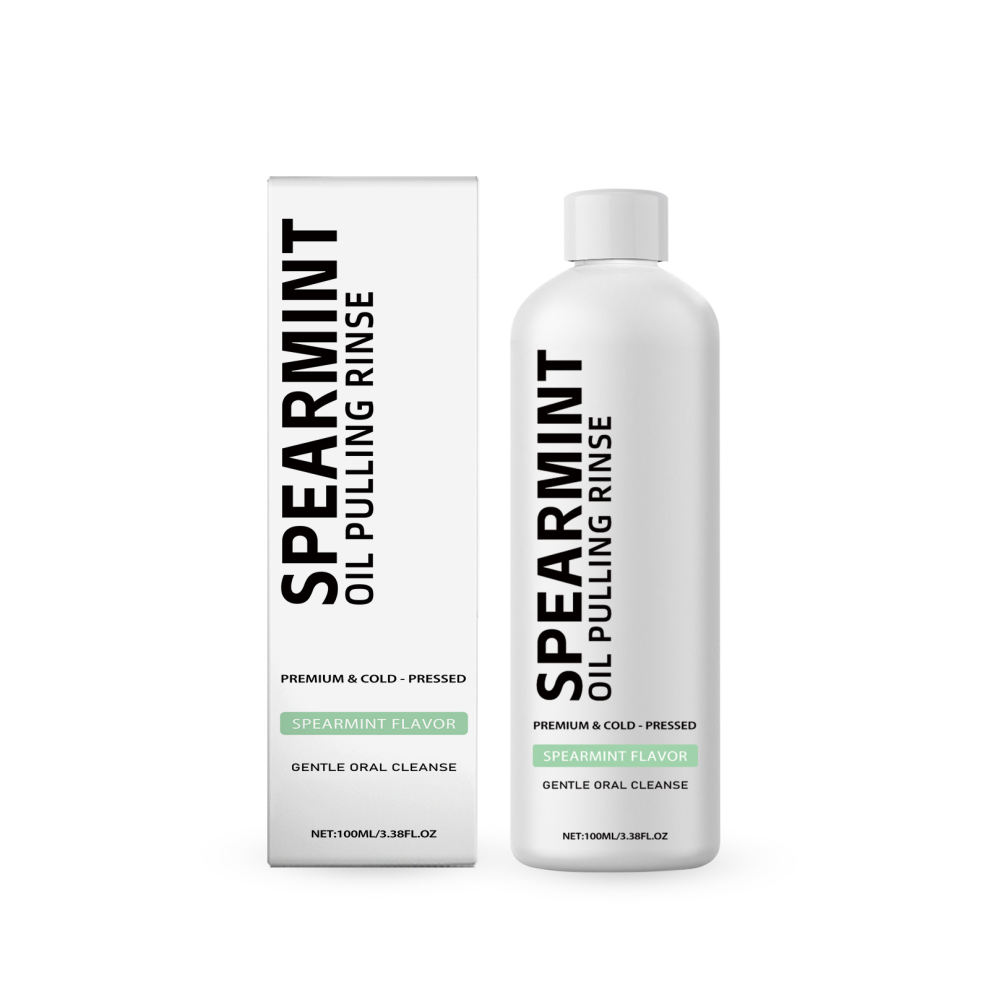 Spearmint Mouthwash: Fresh Breath & Clean Teeth, Portable