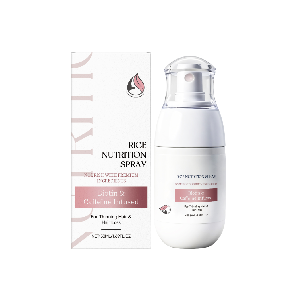 Scalp Nourishing Spray Reduces Breakage Fluffy Smooth Shiny Hair