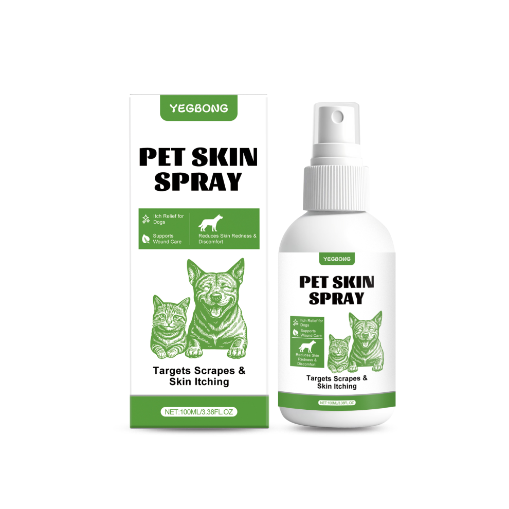 Silver Dog Skin Spray, Gentle, Quick-Acting, Soothing For Skin Discomfort