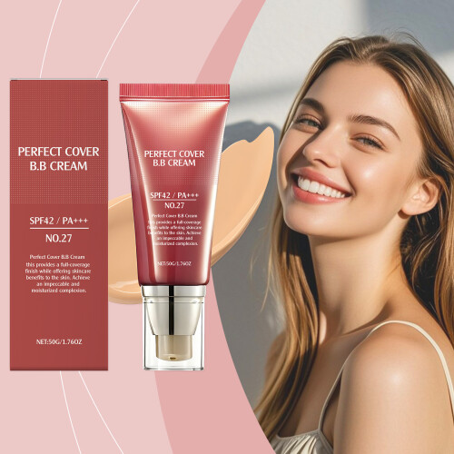 Medium Skin Tone Concealer Bb Cream Moisturizing Matte Long-Lasting 1