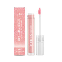 Rosa funkelnder Lipgloss - Hydratisierend, Spiegeleffekt