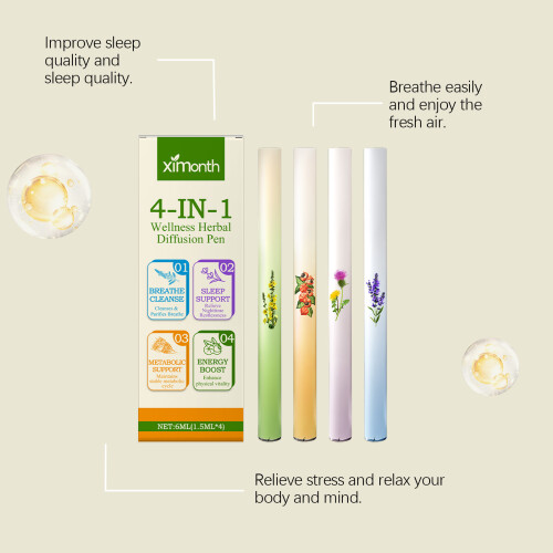Herbal Energy Bars Boost Vitality Support Sleep Detox Body 2