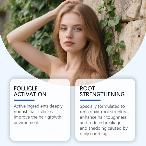 Haar-Roll-On-Essenz: Feuchtigkeitspflege & Kopfhaut-Refresh 2