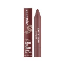 Lippenstift Rose-Purple Matt, Feucht, Nicht-Trocken