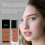 Dark Skin Tone Soft Concealing Foundation Light Hydrating Translucent 3